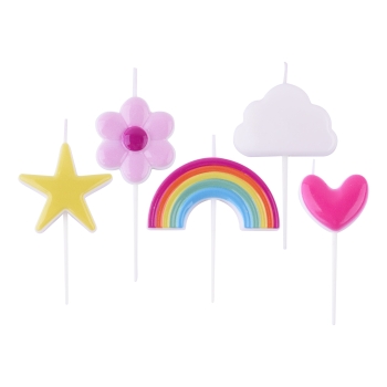 Candle Set - Rainbow